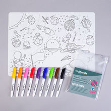 Load image into Gallery viewer, Hey Doodle Reusable Colour-In Placemats
