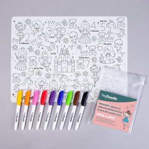 Hey Doodle Reusable Colour-In Placemats