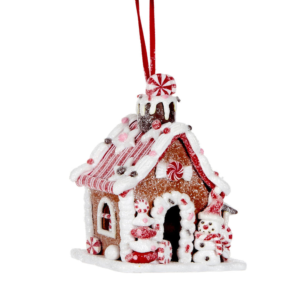 LED Gingerbread House Hanging Xmas Ornament
