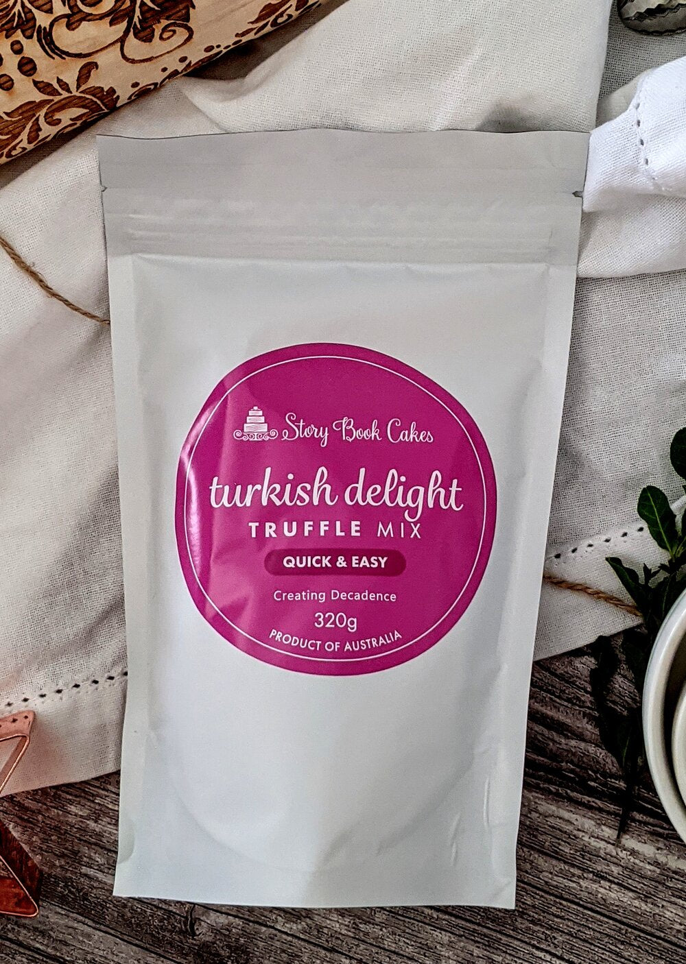Turkish Delight Truffle Mix 320g