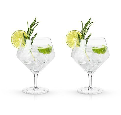 Raye Gin & Tonic Crystal Glasses