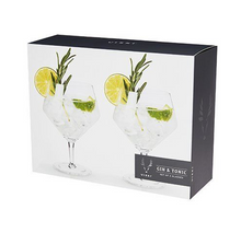 Load image into Gallery viewer, Raye Gin &amp; Tonic Crystal Glasses
