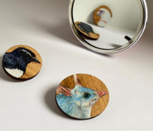 Load image into Gallery viewer, Bilby Wooden Brooch
