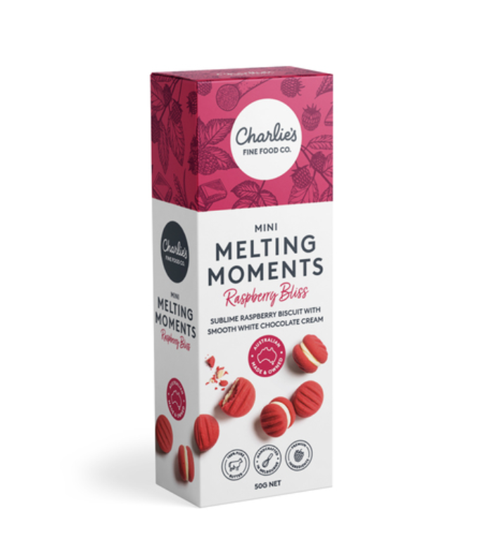 Charlie’s Mini Melting Moments - 2 Flavours