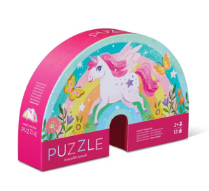 Mini Puzzle 12pce Sweet Unicorn