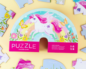 Mini Puzzle 12pce Sweet Unicorn