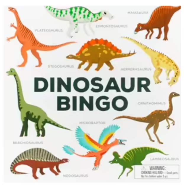 Dinosaur Bingo