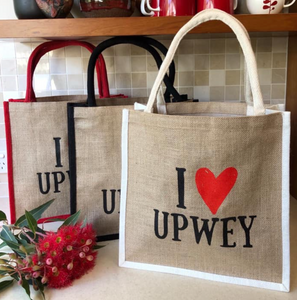 'I Love Upwey' Reusable Shopping Bag