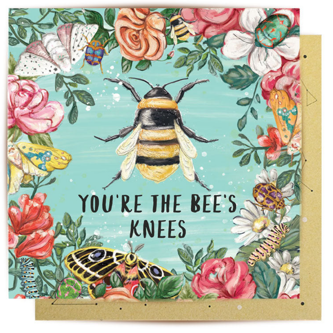 Greeting Card Bee's Knees