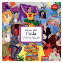 Load image into Gallery viewer, Dinner with Frida - 1000 piece puzzle
