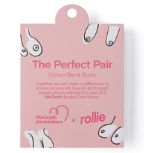 Load image into Gallery viewer, Rollie Nation Titty Committee Pink Socks - 2 Sizes
