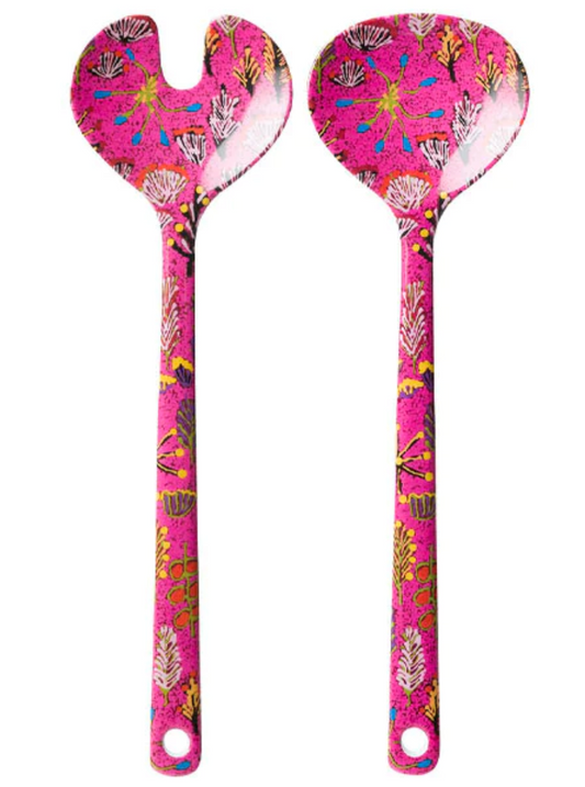 Alperstein Designs Melamine Salad Servers - VArious Designs