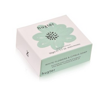 Load image into Gallery viewer, Huxter Mini Boxed Guest Soap - White Flowers &amp; Citrus
