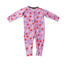 Load image into Gallery viewer, Be A Star Organic LS Zip Romper
