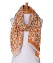 Load image into Gallery viewer, Reversible Animal Print Scarf - 4 Colourways
