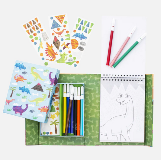 Colouring Set - Dinosaurs