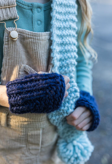 Journey Fingerless Mittens - 3 Colours