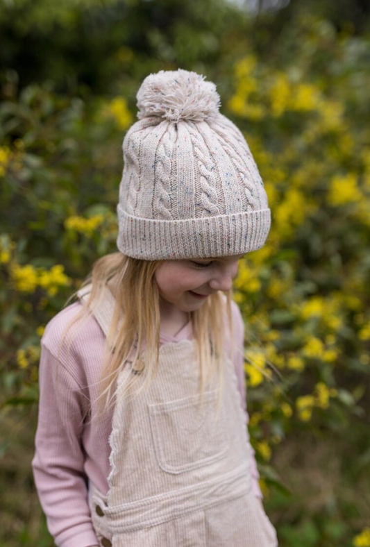 Alps Beanie - Oatmeal Speckle