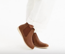 Load image into Gallery viewer, Chelsea Brushed Chestnut Boot

