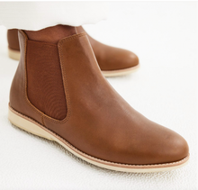 Load image into Gallery viewer, Chelsea Brushed Chestnut Boot
