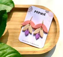Load image into Gallery viewer, Popirie Leaf Drop Earrings
