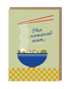 Phonomenal Mum - Greeting Card
