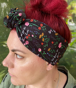 Wired Head Bands - Swear Version Floral