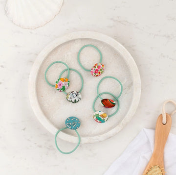 Liberty Print Button Bobble Set