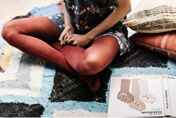 Sunset Tights - Cherry S/M