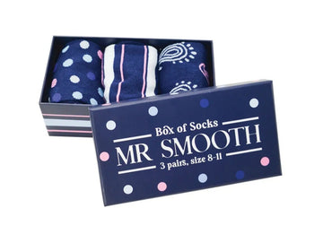 Funky Feet Mr Smooth 3pk Socks