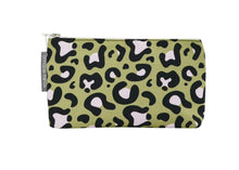 Load image into Gallery viewer, Cosmetic Bags - Ocelot Pink Khaki
