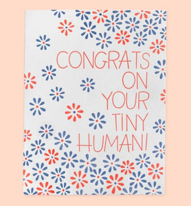Congrats on Your Tiny Human - card