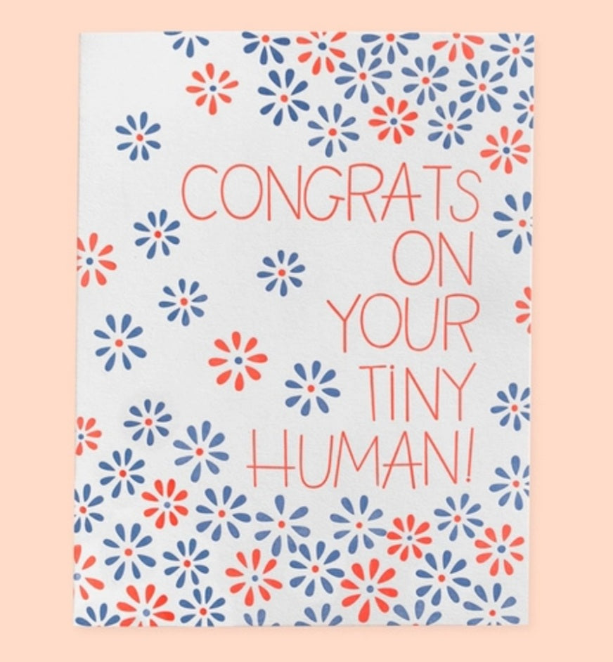 Congrats on Your Tiny Human - card