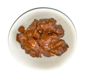 Milk chocolate peanut cluster