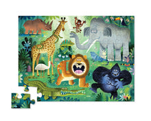 Load image into Gallery viewer, Very Wild Animals Floor Puzzle - 36 pieces
