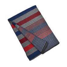 Load image into Gallery viewer, Navy Multi Stripes Scarf
