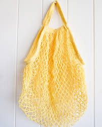 Reusable String Shopper Bags - 4 colours