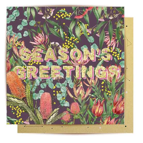 Season's Greeting Native - Card