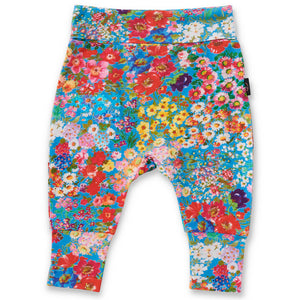 Forever Floral Organic Drop Crotch Pant