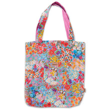 Load image into Gallery viewer, Forever Floral Linen Tote Bag
