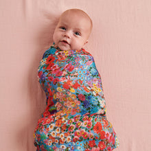 Load image into Gallery viewer, Forever Floral Bamboo Baby Swaddle
