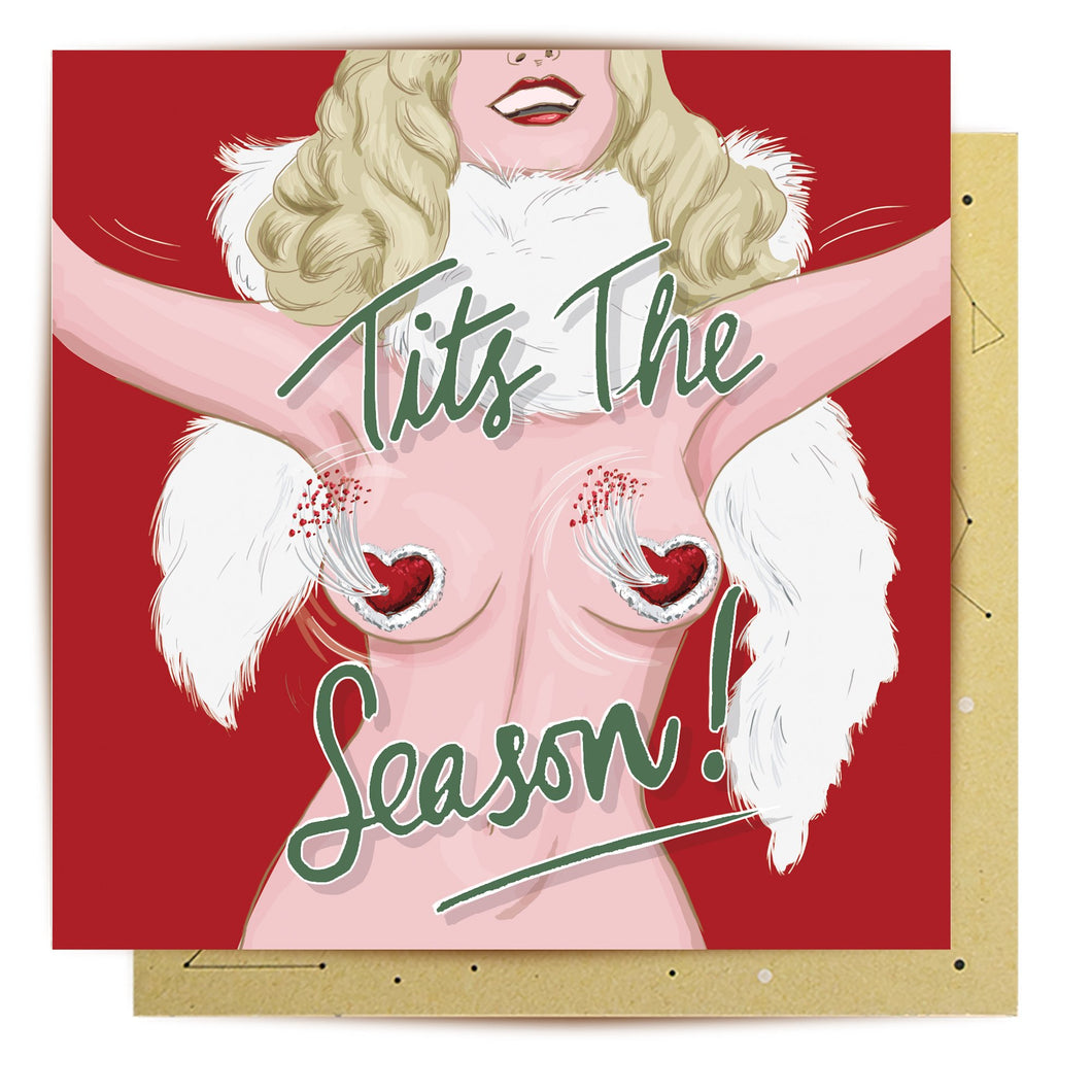 Tits The Season - Card